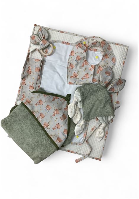  BOttega Artigiana Country Dreams | SET COMPLETO BABYORSETTI VERDE